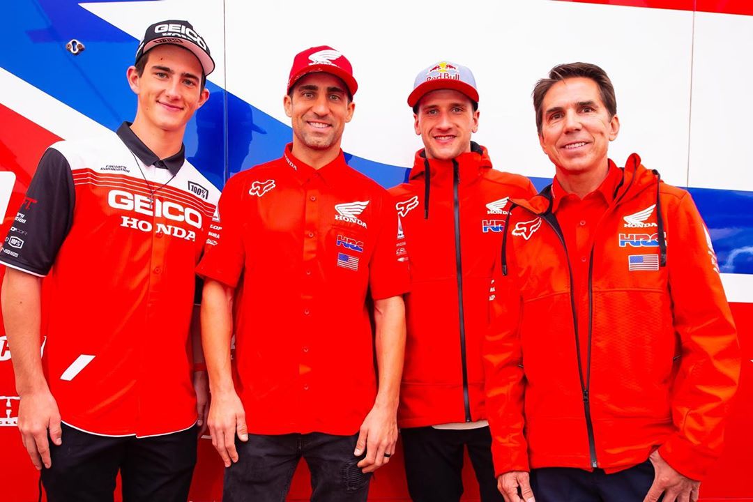 Los pilotos Honda USA en acción -vídeo-