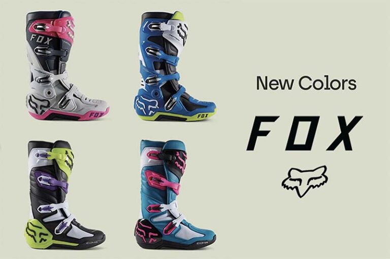 Revitaliza tu estilo con Fox Racing y los nuevos colores de su línea de botas