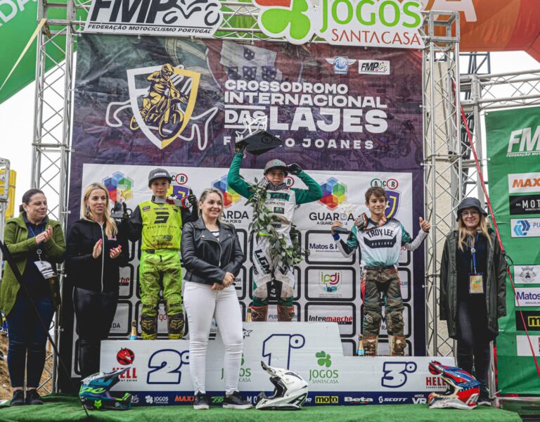 Doble podio español en los Europeos de Motocross de Portugal