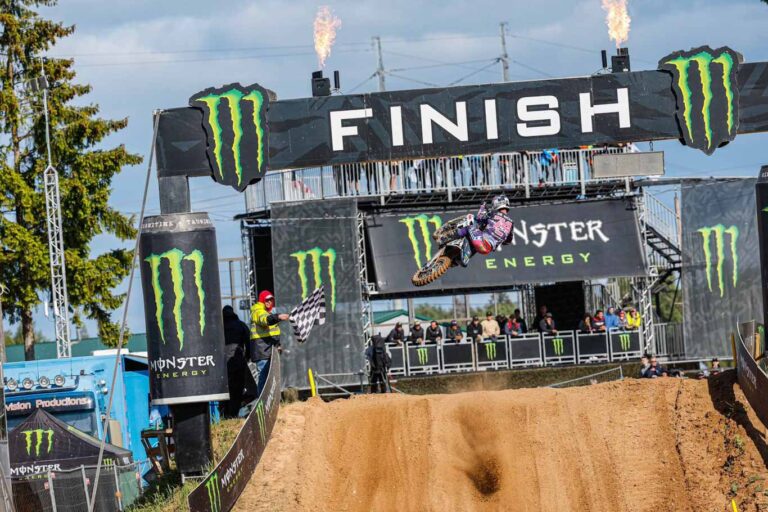 Kay de Wolf earns his first-career MX2 win and took the red plate at MXGP of Latvia