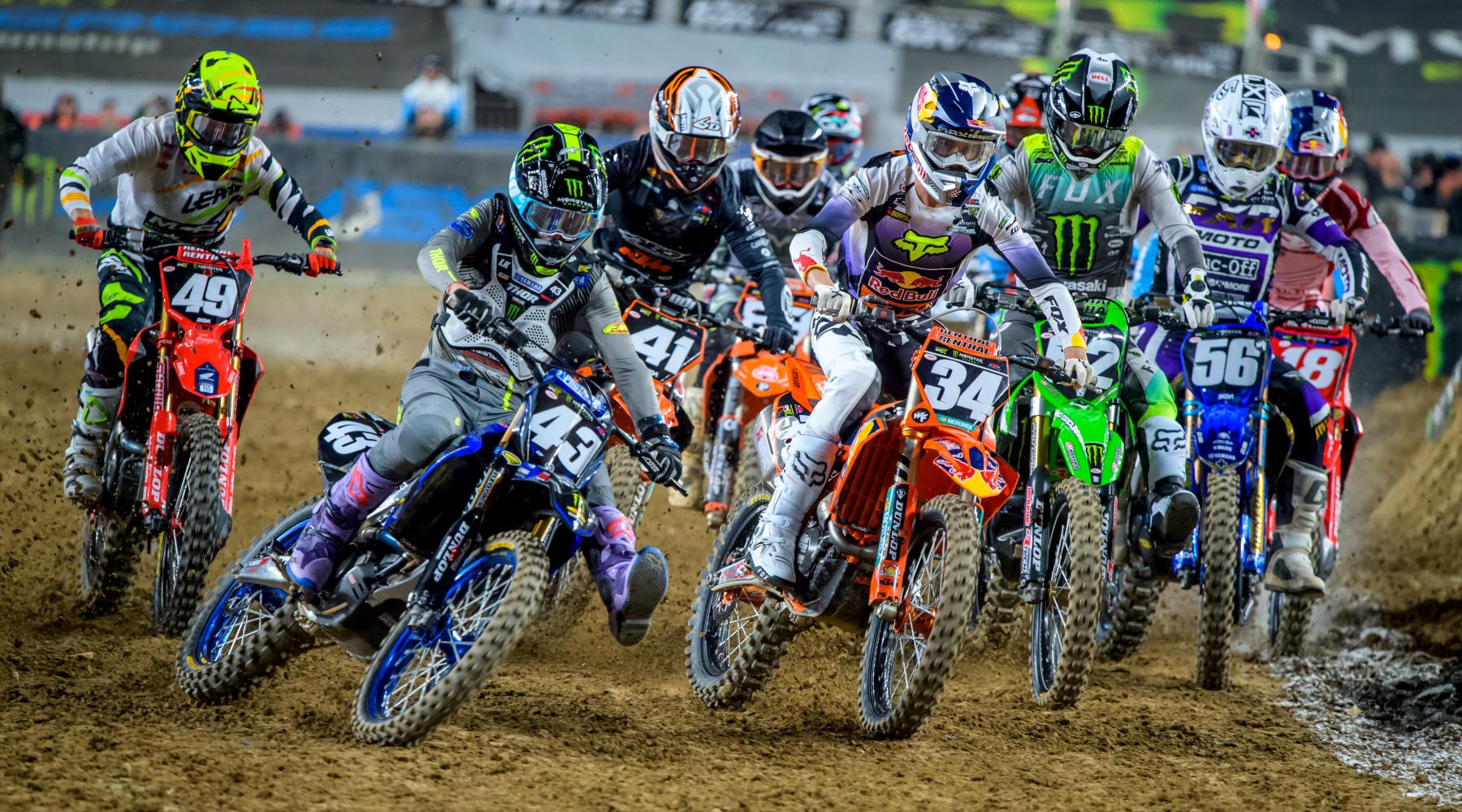 AMA Supercross Detalles del calendario 2024