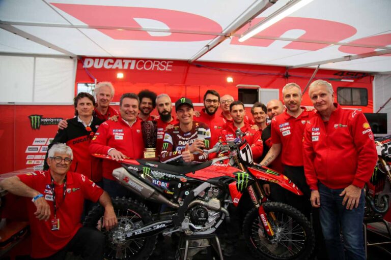 Ducati aiming for AMA Supercross and the MX2 class