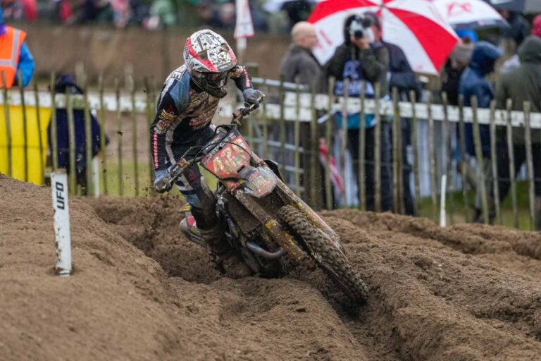 Conrad Mewse on beating Jeffrey Herlings at the opening moto in Lyng - 2024 ACU British Series
