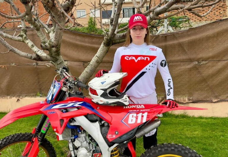 Natalia Rosado vuelve al motocross tras un año para olvidar -entrevista-