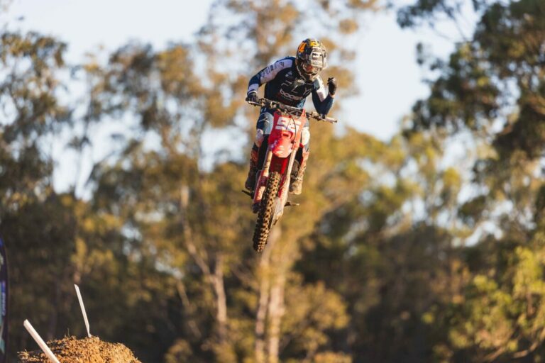 Australia Pro Motocross: Webster and Kingsford top after epic Maitland Round 4