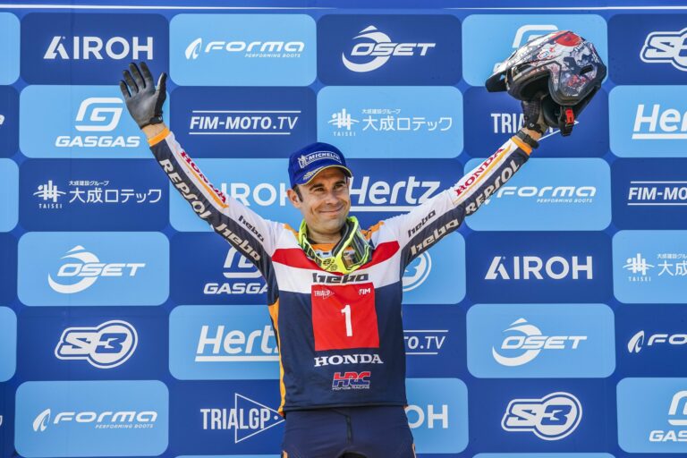 Toni Bou, 18 títulos de TrialGP: "Está siendo una de mis mejores temporadas"