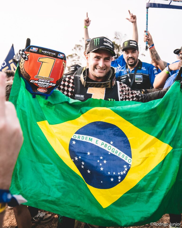 Tres campeones históricos en el Motocross de Brasil 2024