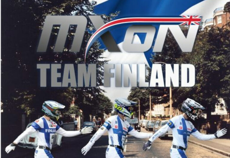 Finlandia anuncia a su trío para el Motocross de las Naciones 2024