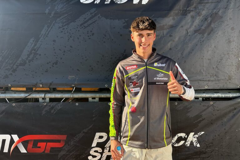 Buena puesta en escena de Villar en su primera carrera en el EMX125 -declaraciones-