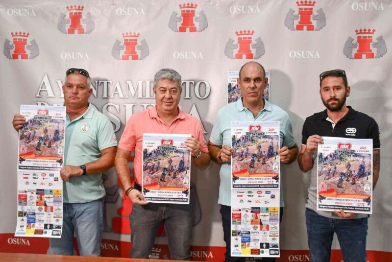 Presentado el Motocross de las Autonomías en Osuna