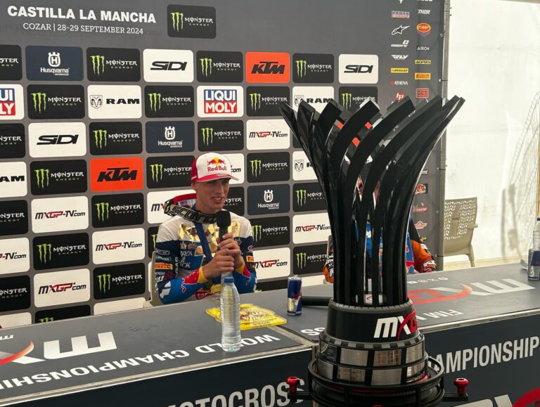 Declaraciones de Jorge Prado tras su excelente segundo Mundial de MXGP -vídeo-