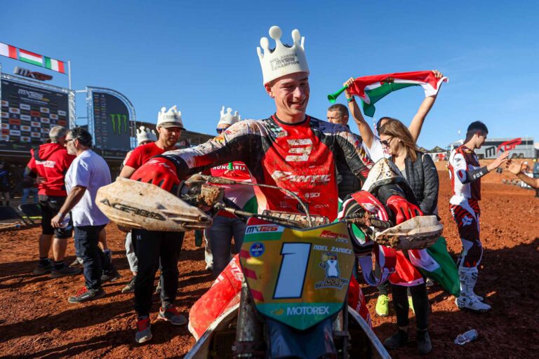 Noel Zanocz crowned 2024 EMX125 Champion