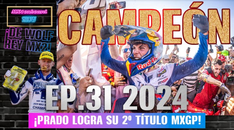 Prado y el Motocross de las Naciones, en MX1Onboard Show -vídeo podcast-