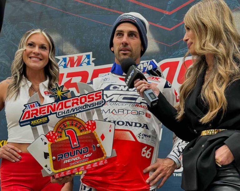 AMA Arenacross 2025: Perfect night for Vince Friese at Round 1 in Reno