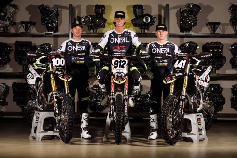 Triumph partners with DirtStore Motocross Team for 2025