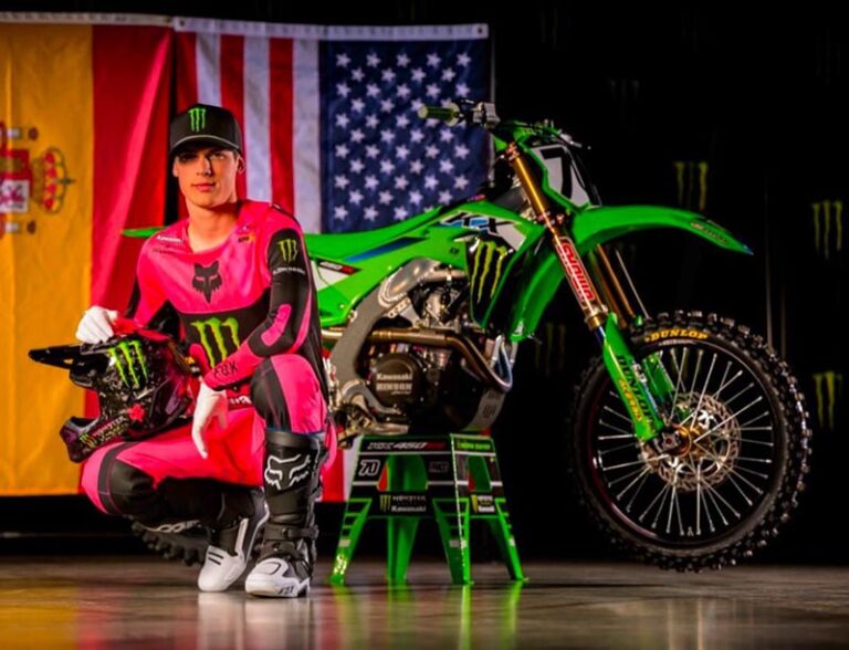 ¡Se filtran las primeras imágenes de Jorge Prado con Kawasaki en USA!