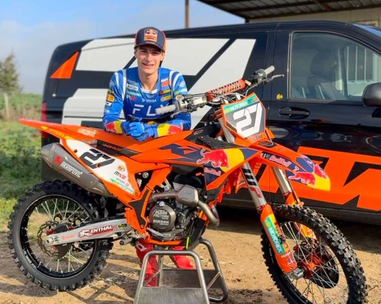 Simon Langenfelder explica su cambio de dorsal para el Mundial de Motocross 2025