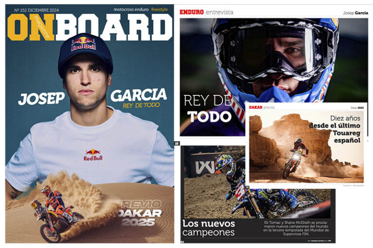 La última Onboard Magazine de 2024, ya online con Josep Garcia en portada