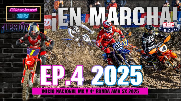 MX1Onboard Show, episodio 4 de 2025 con el Nacional de MX y más Supercross