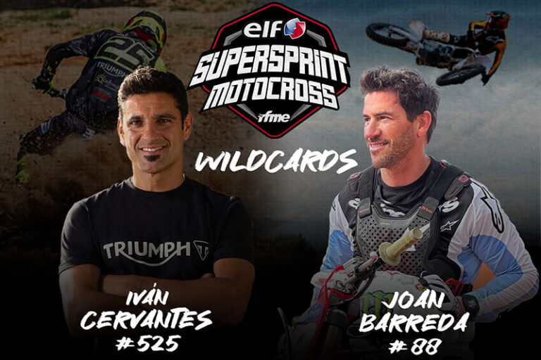 Iván Cervantes y Joan Barreda, wildcards en la ELF SuperSprint MX
