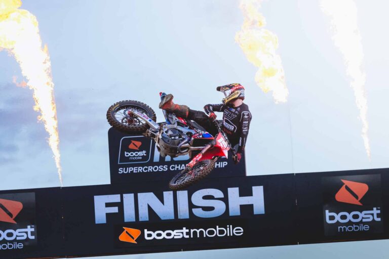 Dean Wilson Australian 2025 Supercross Champion