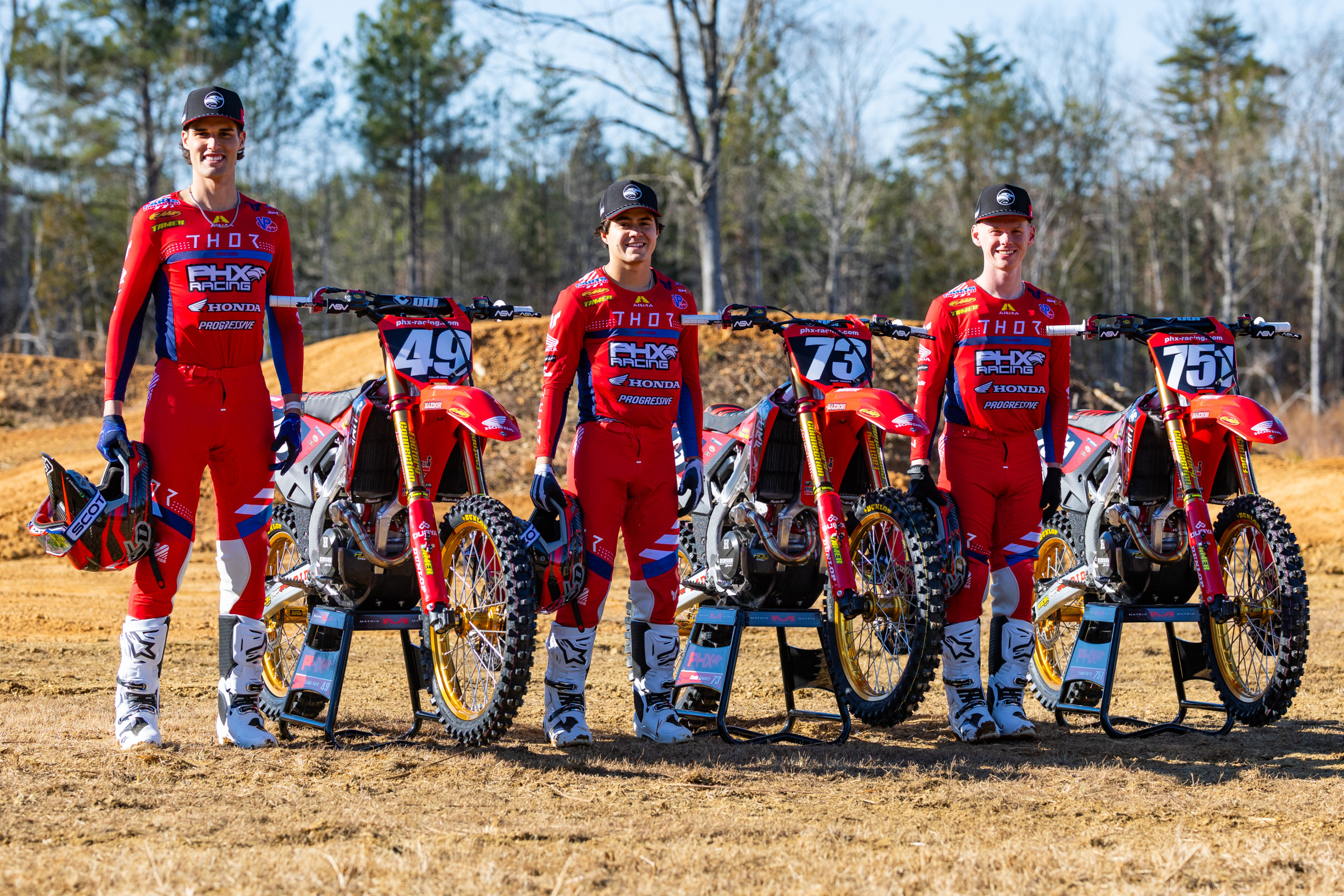 Phoenix Riders Mc Phoenix Honda Racing 2026 SuperMotocross Team - MX1Onboard.com