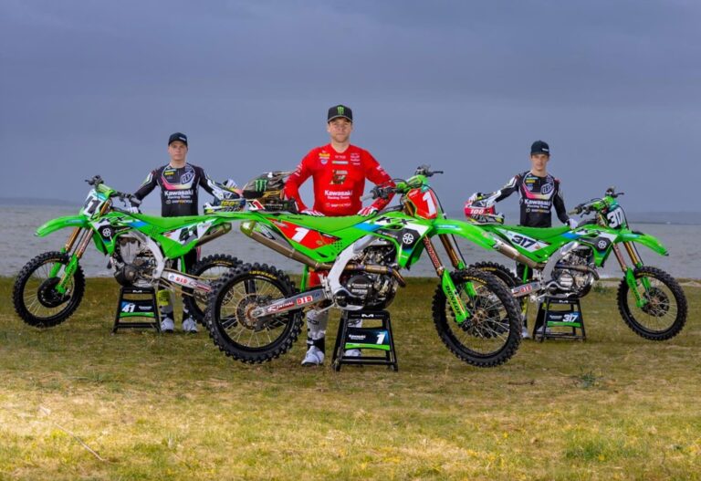 Kawasaki MXGP y MX2, preparados para el debut en Francia -Febvre lucirá el 1-