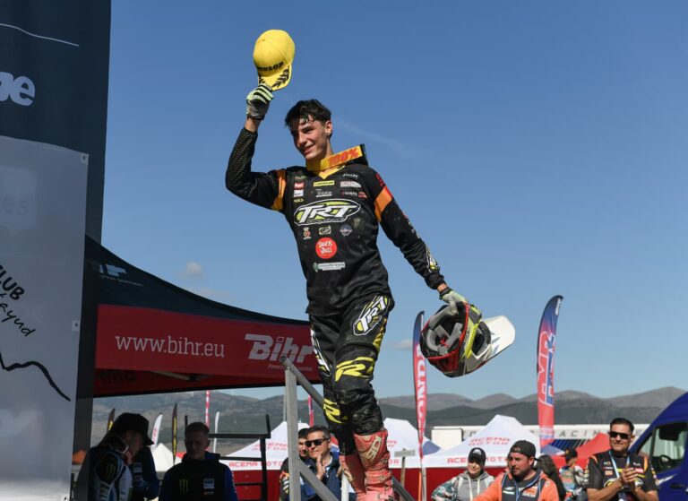 Las palabras de Monné tras su excelente segunda posición en el inicio del Nacional de MX2