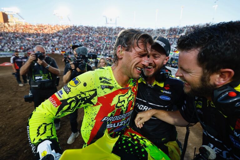 Ken Roczen wins the 2026 AMA Supercross Title