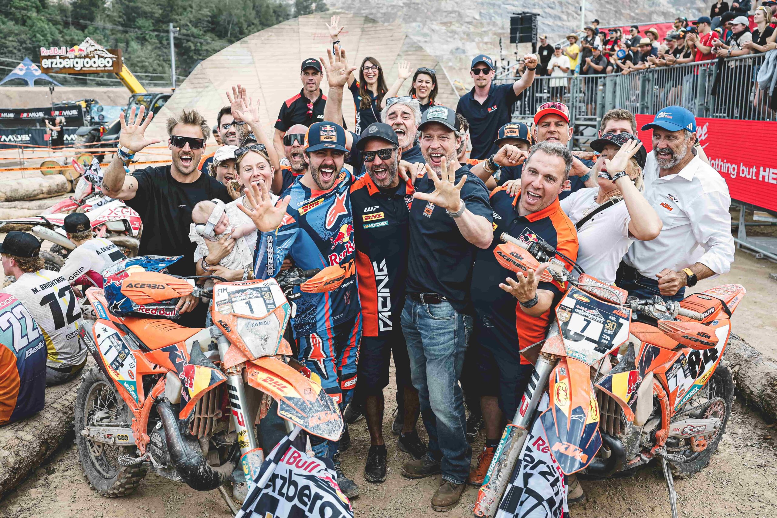 Mani Lettenbichler es un monstruo: cinco Erzbergrodeo seguidos y ya es leyenda del hard enduro