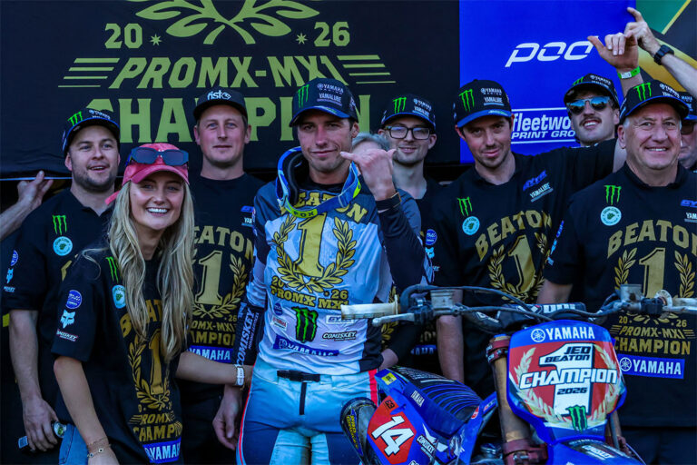 Jed Beaton Crowns 2026 Australia Pro Motocross Champion