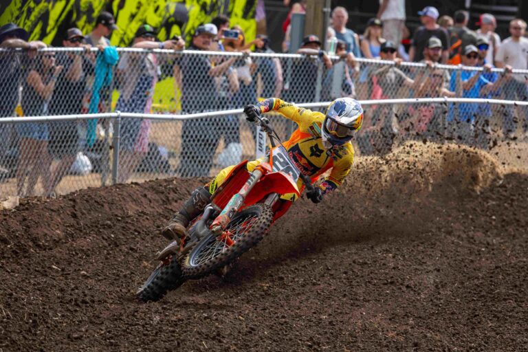 Jorge Prado cerca del podio tras luchar hasta el final en Washougal