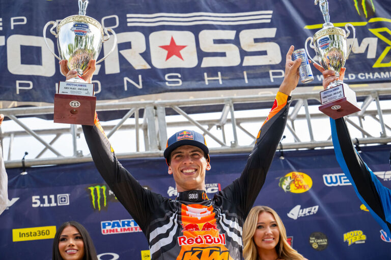 Jorge Prado ingresa al club de ganadores extranjeros en el AMA Pro Motocross