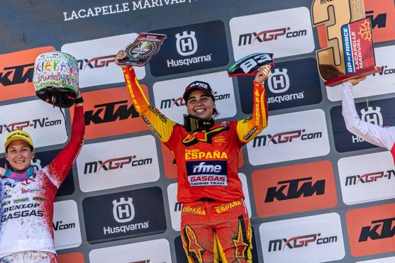 Daniela Guillen podio WMX Francia