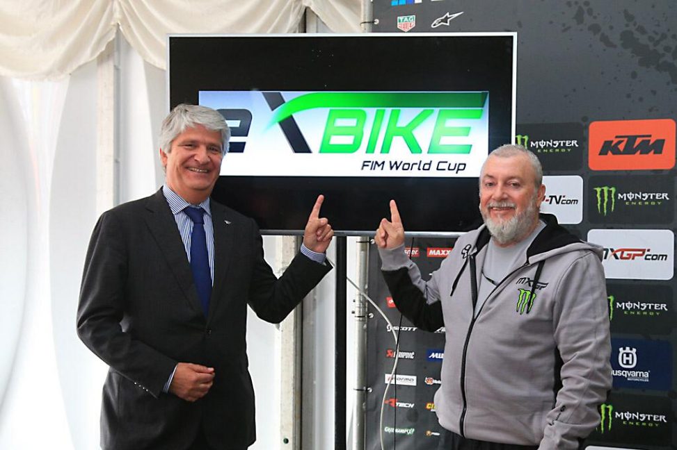 E-Bike FIM World Cup presentation conference