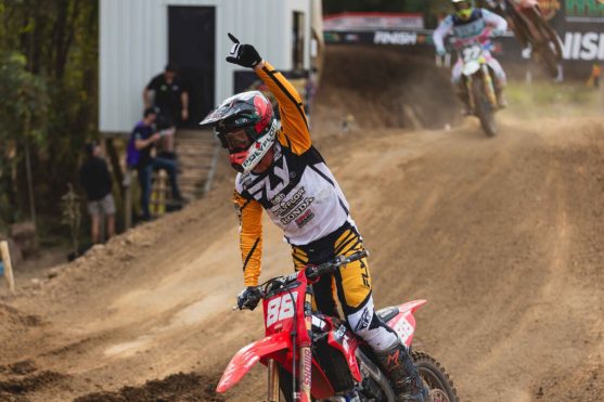 MX2 Race 2 at Round 7 ProMX Championship
Image Details
Camera: Canon Canon EOS R3
Lens: RF100-300mm F2.8 L IS USM
f 2.8
1/1600 sec
ISO 250
Credit: Marc Jones/Foremost Media
Date: 11 August 2024