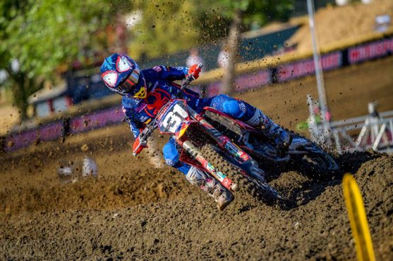 Michael Mosiman races at Round 2 of the AMA Motocross Series at Hangtown MX in Rancho Cordova, CA, USA on 03 June, 2023. // Garth Milan / Red Bull Content Pool // SI202306050183 // Usage for editorial use only //