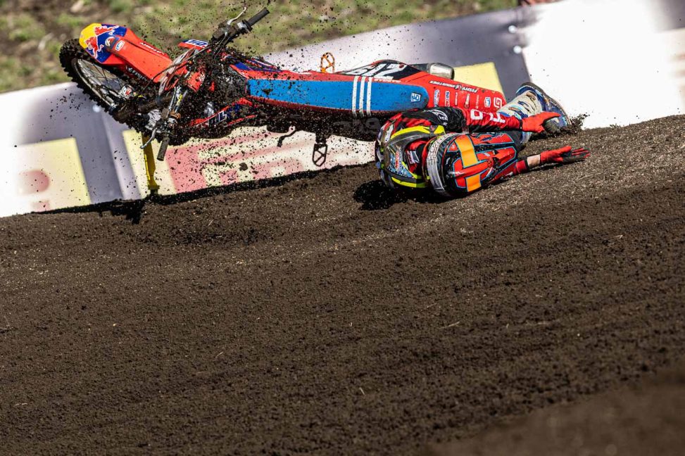MXPG Argentina 2023, Patagonia, Villa Langostura, Rider: Caida, Crash