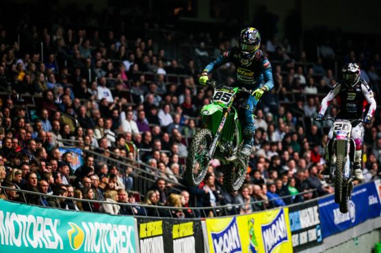 39. ADAC Supercross Dortmund 2024 (2024-01-12): #85 SX1 Soubeyras, Cedric (FRA) Kawasaki Elf Team Pfeil - Kawasaki. Foto: Jan Brucke/ADAC Supercross Dortmund